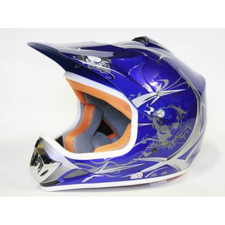 Casco Cross Xtreme Azul