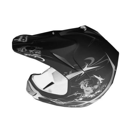 Casco Cross Xtreme Negro Mate