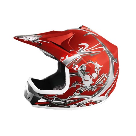 Casco Cross Xtreme Rojo Mate