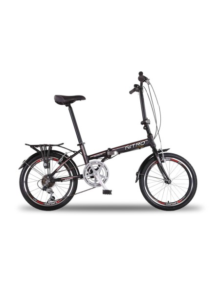 bicicleta plegable ruedas de 20¨Aluminio Shimano 6 velocidades