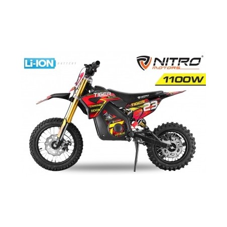 Eco TIGER DELUXE 1100W 36v 13Ah  LITIO 12/10