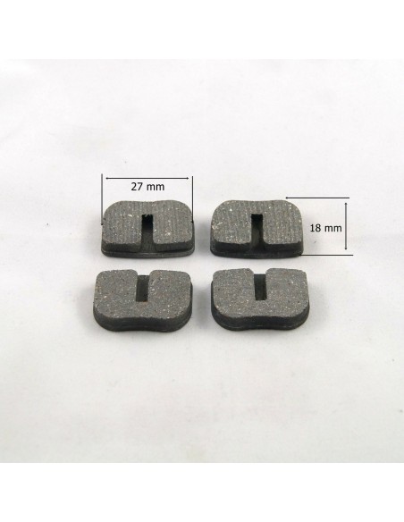 PASTILLAS DE FRENO DOBLE PISTON AGB TIPO B