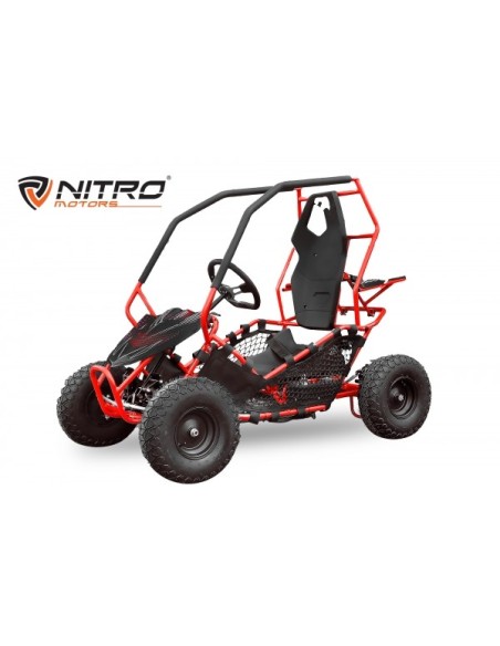 Eco Gokart Crosser 1000W 36V 6 pulgadas 2-etapas
