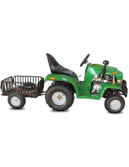 TRACTOR infantil 110cc 4T R6-8 Semi aut. c/ romolque