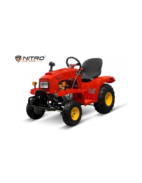 TRACTOR infantil 110cc 4T R6-8 Semi aut. c/ romolque