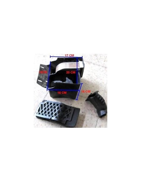 caja completa filtro de aire motor 250cc agb30