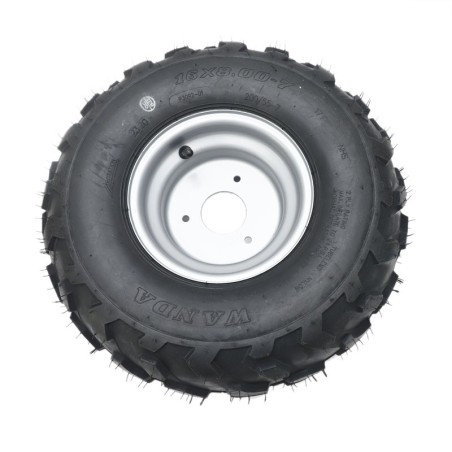 RUEDA COMPLETA LLANTA+NEUMATICO  midi quad  16/8.00-7