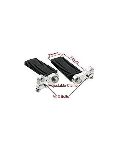 JUEGO ESTRIBERAS POCKET BIKE