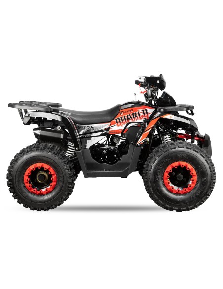 Quablo Turbo RS8-A midi Quad 125cc 8 "Aut. + RG Kinderquad ATV Platinum