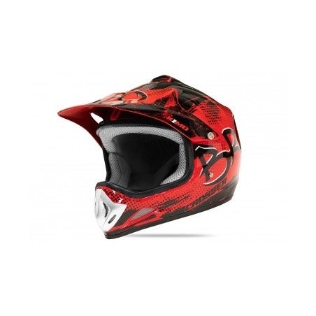 Casco Cross Bro  rojo  infantil
