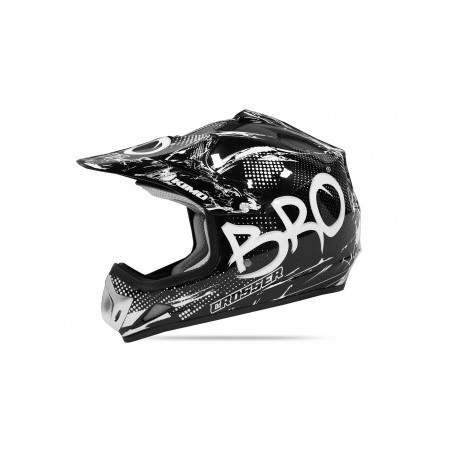 Casco Cross Bro  negro  infantil