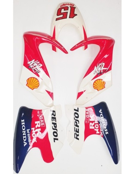 KIT DE PLASTICOS frontal y lateral POCKET BIKE GP