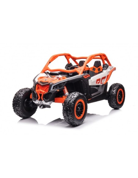 Coche eléctrico infantil CAN-AM Marverik UTV con licencia cuatro ruedas 2 plazas 4x35W 12V/10Ah