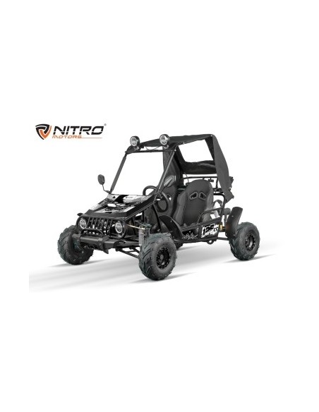 buggy 125cc  Semi automático R7 con marcha atrás  6focos biplaza