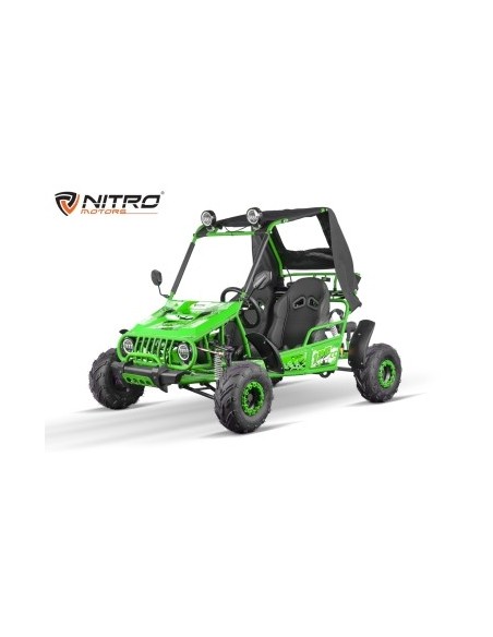 buggy 125cc  Semi automático R7 con marcha atrás  6focos biplaza
