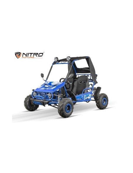 buggy 125cc  Semi automático R7 con marcha atrás  6focos biplaza