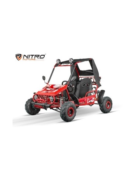 buggy 125cc  Semi automático R7 con marcha atrás  6focos biplaza